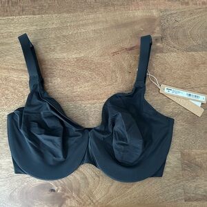 SKIMS Smoothing Intimates Unlined Full Coverage Bra Onyx